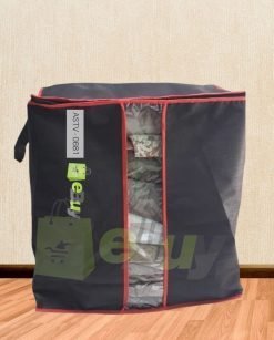 Folding Organizer Clothing Storage Bag Window & Zipper 2