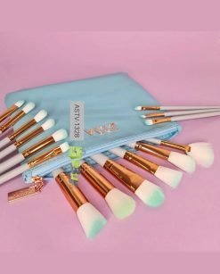 15 Pcs Makeup Brush Set Online In Pakistan