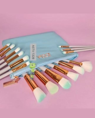 15 Pcs Makeup Brush Set Online In Pakistan