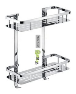 2 Layer Bathroom Storage Rack Online In Pakistan
