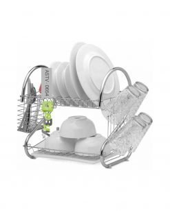 2 Layer Stainless Steel Dish Drainer Rack At Best Price In Pakistan 2