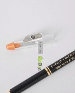 2 in 1 Black + Brown Eyeliner Eyebrow Pencil Online Price In Pakistan