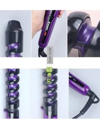 2 in 1 Ceramic Spiral Hair Curler Online In Pakistan