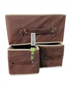 3 Drawer Foldable Fabric Storage Box Online In Pakistan