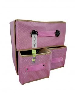 3 Drawer Foldable Fabric Storage Box Price In Pakistan