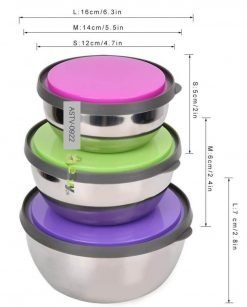 3 Pcs Air-Tight Food Containers at best price in Pakistan