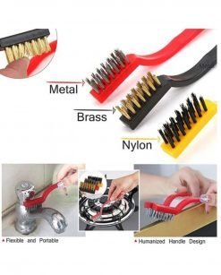 3 Pcs Mini Wire Brushes online at best price in Pakistan