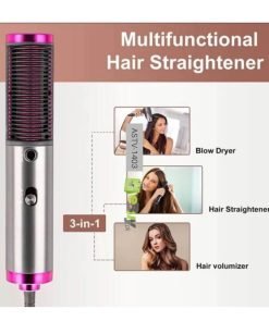 3 in 1 Blow Dryer Hot Air Straightener Brush Best Price In Pakistan