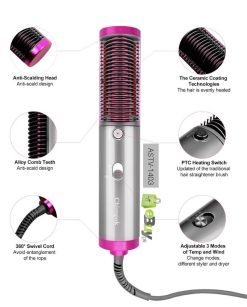 3 in 1 Blow Dryer Hot Air Straightener Brush Price In Pakistan