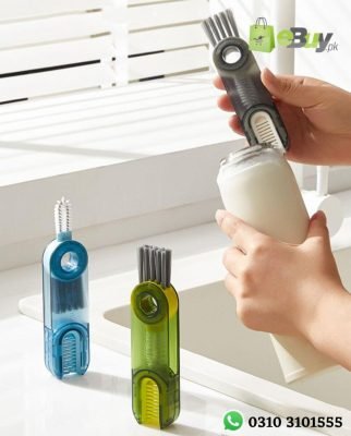 3 in 1 Multifunctional Cleaning Brush Multipurpose Bottle Gap Crevice Cup Lid Cleaner Brush Online At Best Price In Pakistan