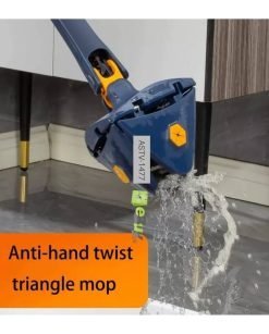 360° Adjustable Triangle Mop with Twist Squeeze In Pakistan