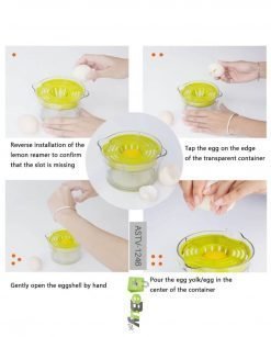 4 In 1 Multi-functional Manual JuiceEgg Separator And Grater online at best price in Pakistan