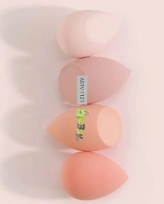 4 Pcs Makeup Sponge Set With Box Online In Pakistan