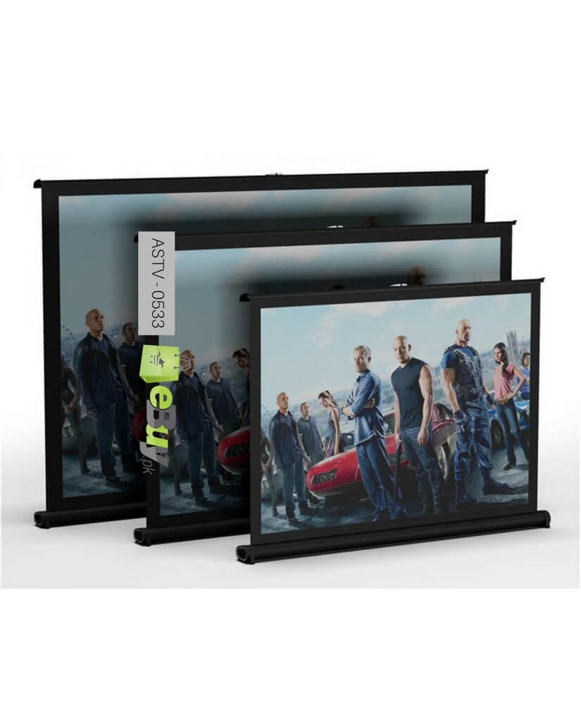 40 Inches Matt White Foalding Projector Screen At Best Price In Pakistan 4