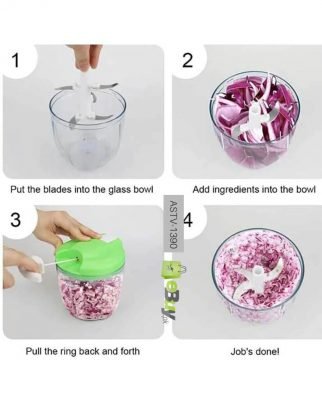 5 Blade Manual Cyclone Chopper Online Price In Pakistan