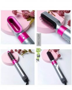 5 in 1 Hot Air Brush Hair Curler Styler Set Best Price In Pakistan