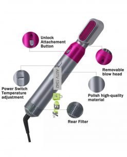 5 in 1 Hot Air Brush Hair Curler Styler Set Online In Pakistan