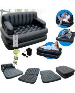 5 in 1 Sofa Cum Bed With Free Air Pump in Pakistan