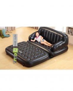 5 in 1 Sofa Cum Bed With Free Air Pump in Pakistan