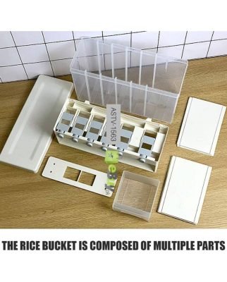 6 Grid Wall Mounted Rice Grain Dispenser Online At Best Price In Pakistan