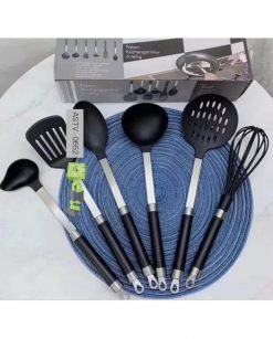6 Pieces Stainless Steel Non Stick Kitchen Cooking Spoon Set At Best Price In Pakistan