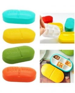 6 Slots Portable Medical Pill Box Online in Pakistan 3