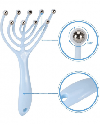 9 Finger Scalp Massager Stress Relax Massage Tool Online Best Price In Pakistan