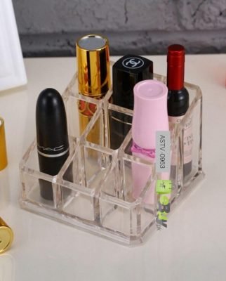 9 Grids Lipstick Organizer Transparent Makeup Storage Box Online At Best Price In Pakistan