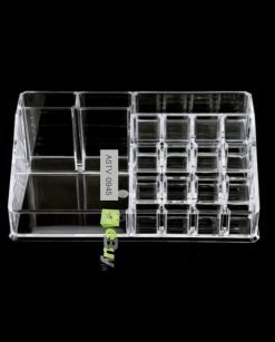 Acrylic 16 compartment makeup cosmetic organizer at best price in Pakistan