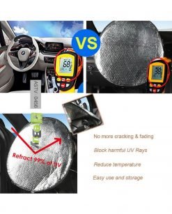 Anti-Heat Car Steering Wheel Sun Shade in Pakistan