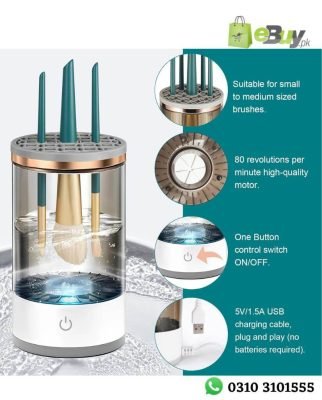 Automatic  Makeup Brush Cleaner Online In Pakistan