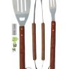 BBQ Tool Set with Wooden Handle - 3pcs Price in Pakistan