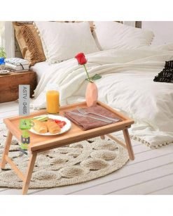 Bamboo Breakfast Folding Table Tray At Best Price In Pakistan