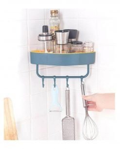Bathroom Corner Shelf Wall-Mounted Storage Rack at Best Price In Pakistan