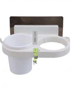 Bathroom Storage Rack with Hairdryer Holder In Pakistan (1)