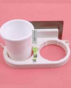 Bathroom Storage Rack with Hairdryer Holder Online In Pakistan (1)