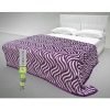 Buy Purple Stylish Fleece Double Blanket Online in Pakistan