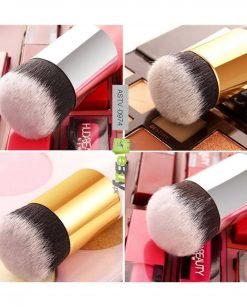 Chubby Pier Foundation Brush Round Flat Makeup Brush