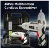 Cordless Screwdriver Kit - 45 Pcs Online in Pakistan 2