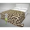 Creamy Design Fleece Double Blanket Online in Pakistan