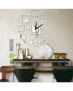 Creative Wall Sticker 3D Wall Clock Online in Pakistan