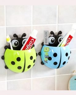 Cute Ladybug Toothbrush Toothpaste holder online in Pakistan