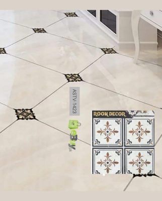 Diagonal Decorative Floor Stickers at best price in Pakistan