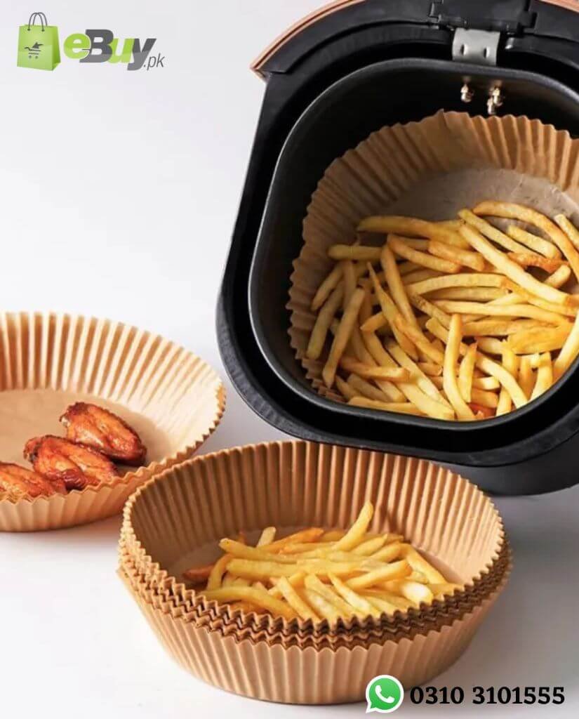 Disposable Air Fryer Paper Liners Round Non-Stick Parchment Paper Liners Online At Best Price In Pakistan