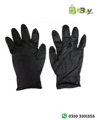 Disposable Nitrile Examination Gloves Black Powder Free Online At Best Price In Pakistan