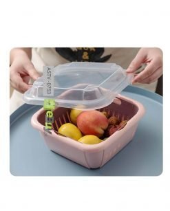Double Layer Drain Basket Box With Lid At Best Price In Pakistan 4