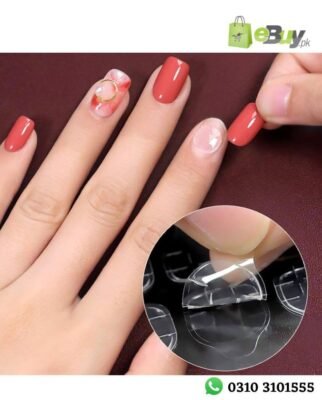 Double Sided Nail Glue Stickers Sheet Transparent 12 Sheets Clear Sticky Tabs Online At Best Price In Pakistan