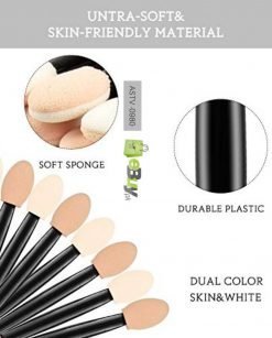 Dual-Side Eyeshadow Brush Stick Sponge Makeup Applicator