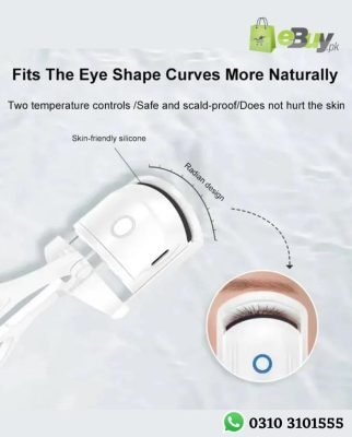 Electric Heated Eyelash Curler for Women Rechargeable Price In Pakistan