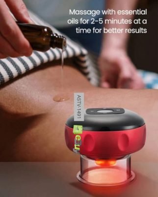 Electric Intelligent Breathing Cupping Massage Instrument Hijama Therapy Device Online In Pakistan